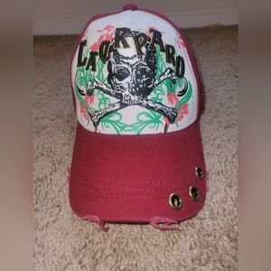 Red Skull Graphic Cap
